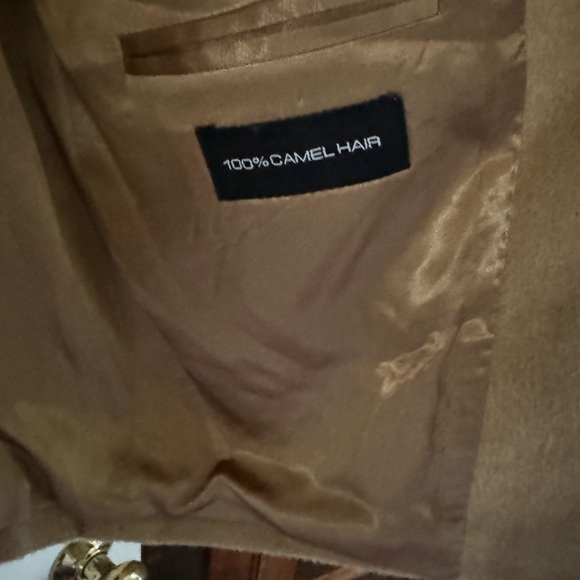 Men’s Camel Hair Sport Coat. Size 42 Long. Two button. Never Worn. EUC! - Picture 6 of 7